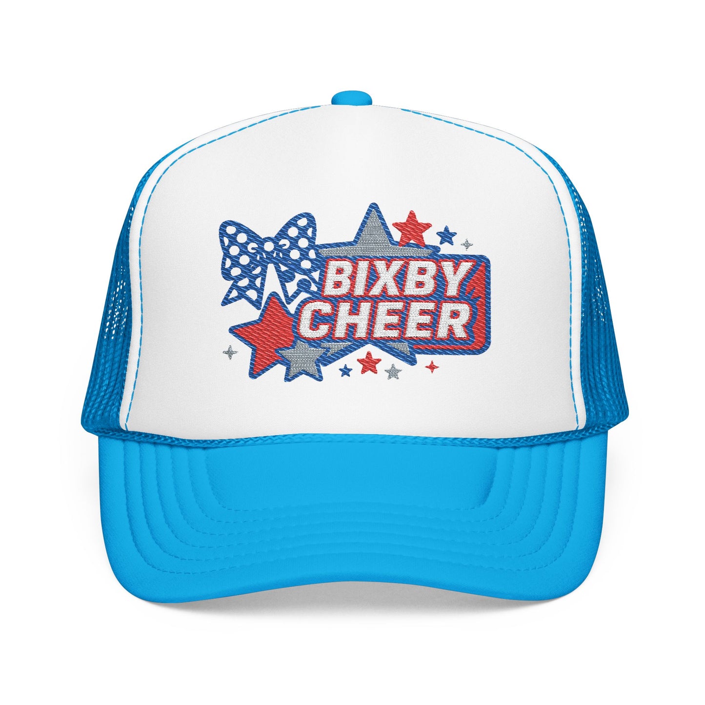 Bixby Cheer Embroidered Foam Trucker Hat