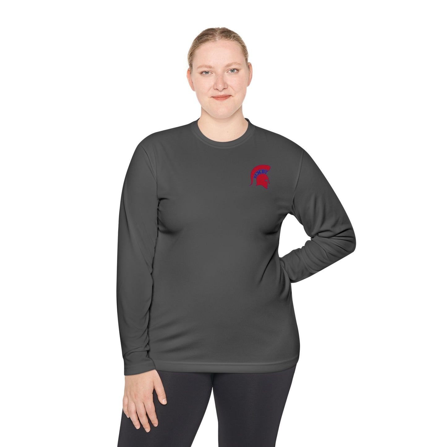 Spartan White Logo Long-Sleeve Sport-Tek Pullover