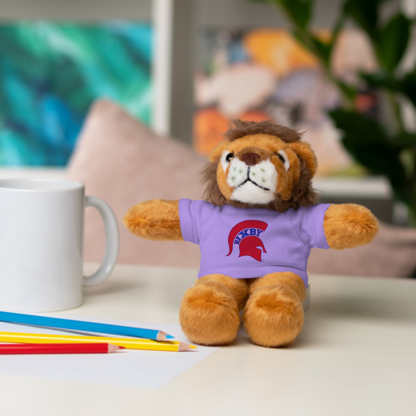 Spartan Stuffed Animal Logo