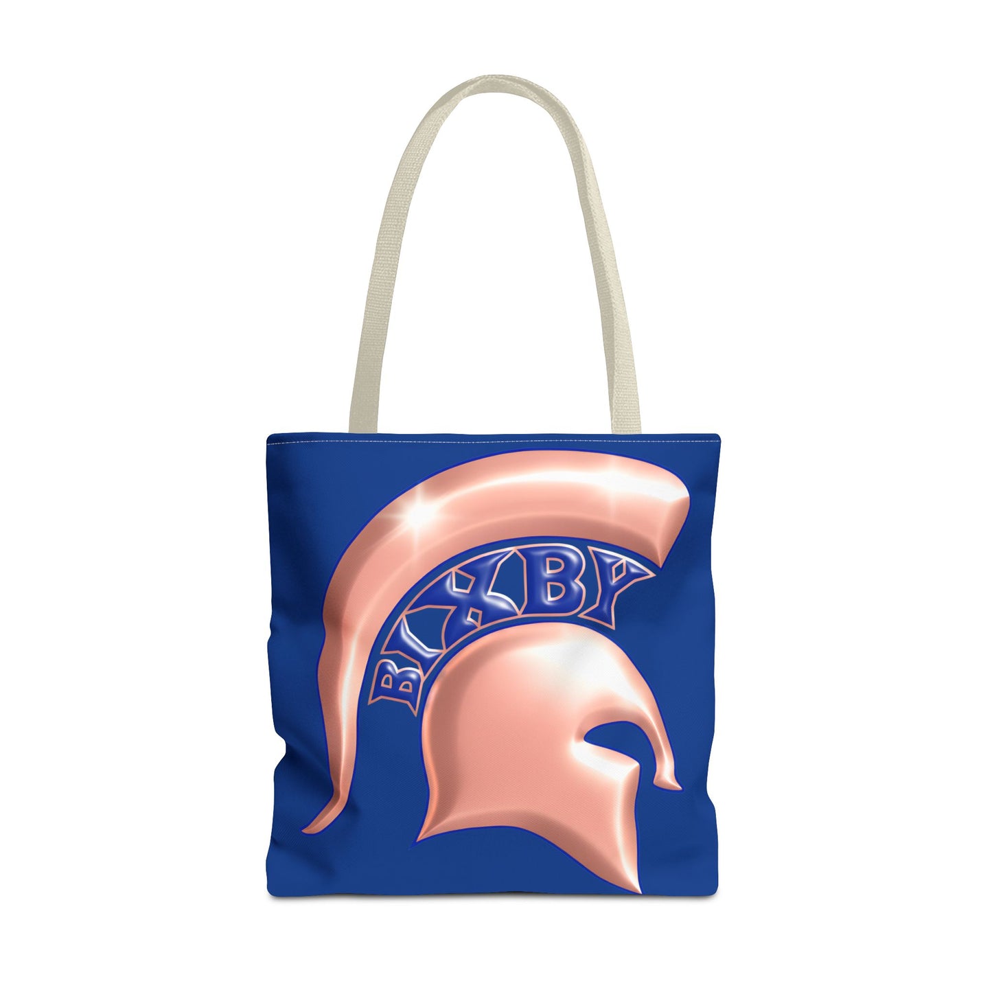 Bixby Spartan Metallic Rose Gold Tote Bag