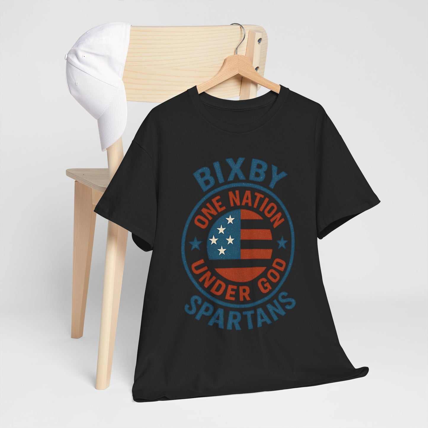 Spartans One Nation Under GOD Gildan Tee