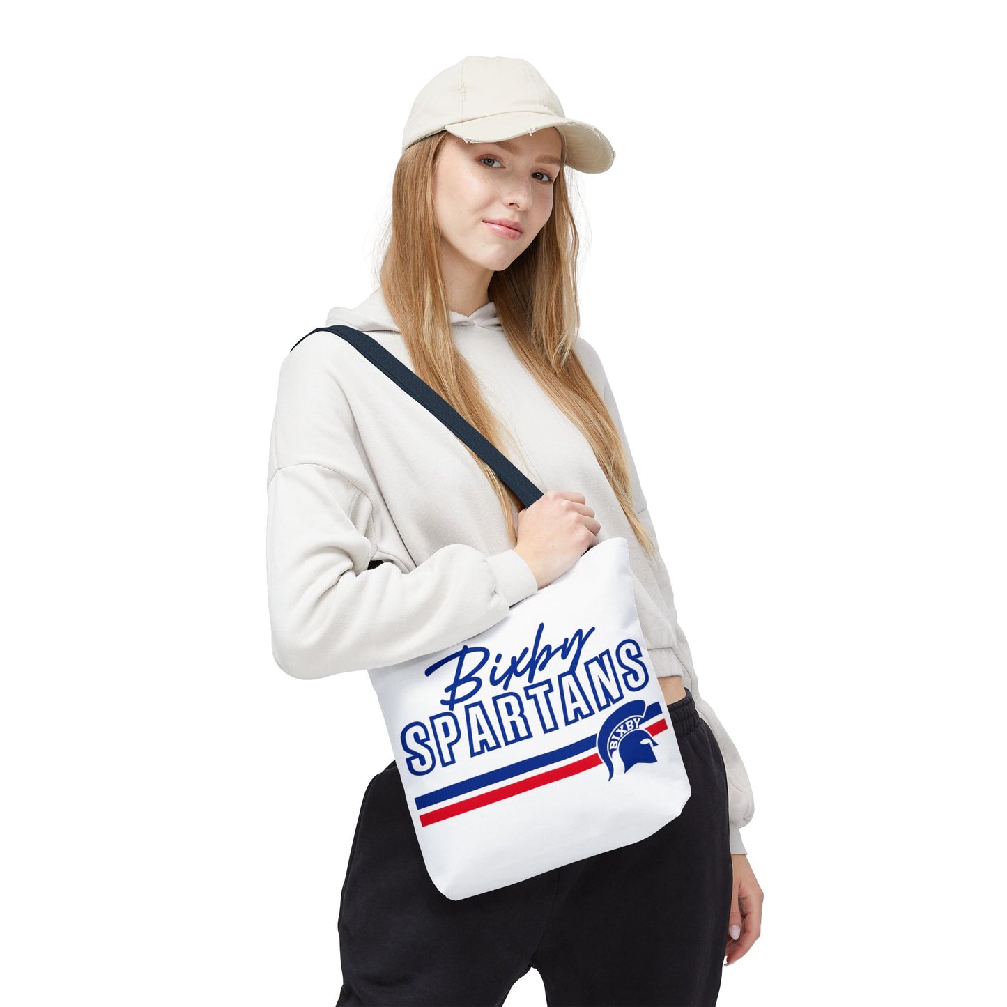 Bixby Spartans Polyester Tote Bag