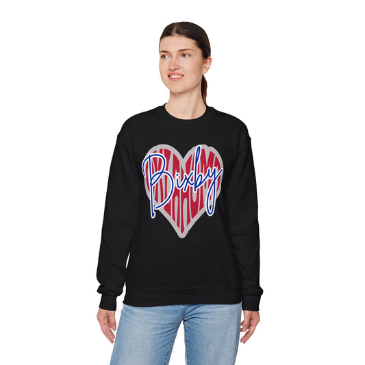 Custom City Heart Crewneck Gildan Sweatshirt