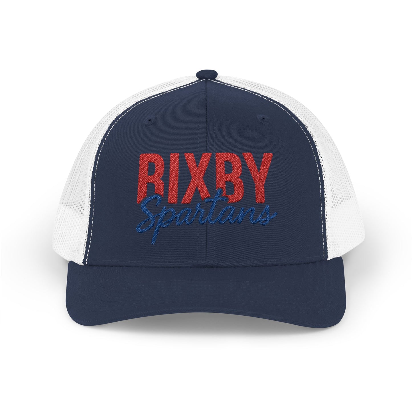 Bixby Spartans Embroidered Trucker Snapback