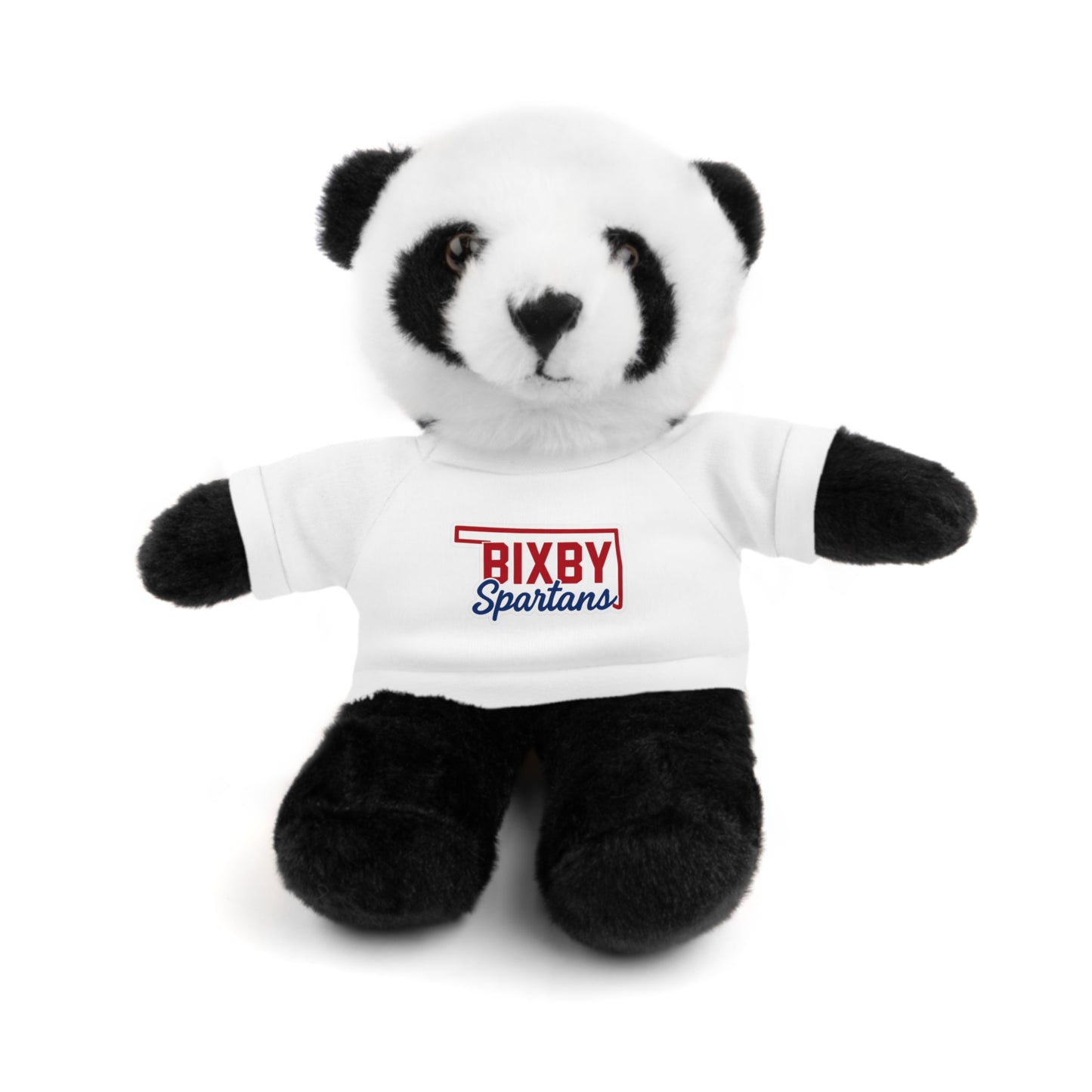 Bixby Oklahoma Spartan Stuffed Animal Logo