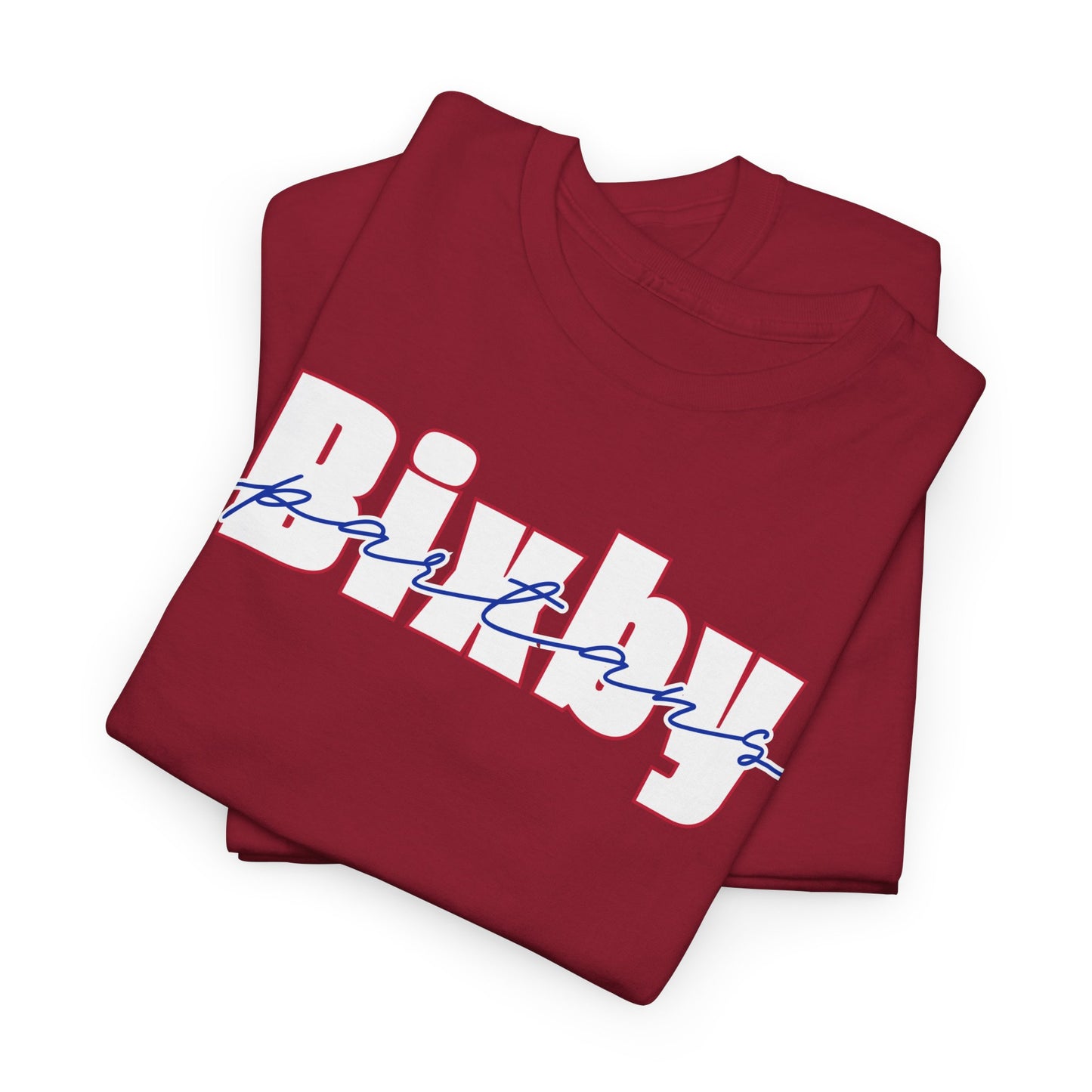 Bixby Spartans Cursive Gildan Tee