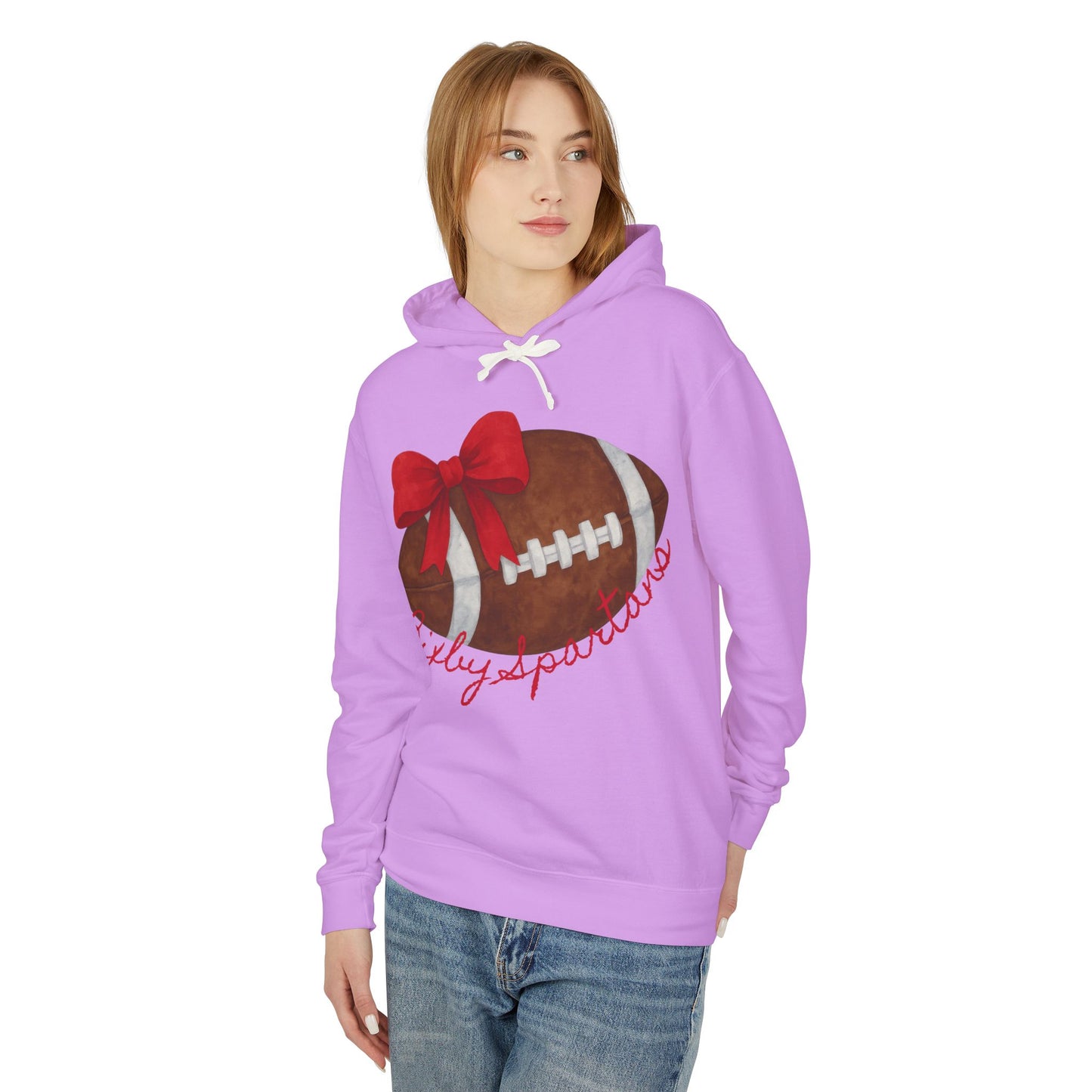 Bixby Spartans Cheer & Football Comfort Colors Hoodie