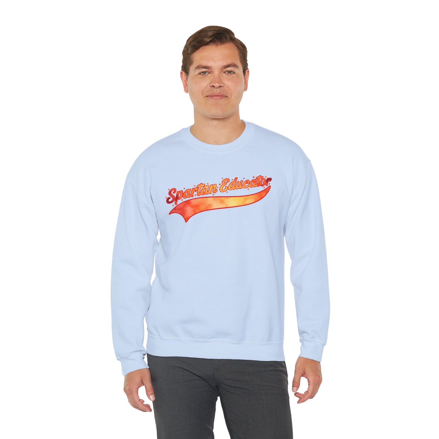 Spartan Educator Fall Design Gildan Sweatshirt