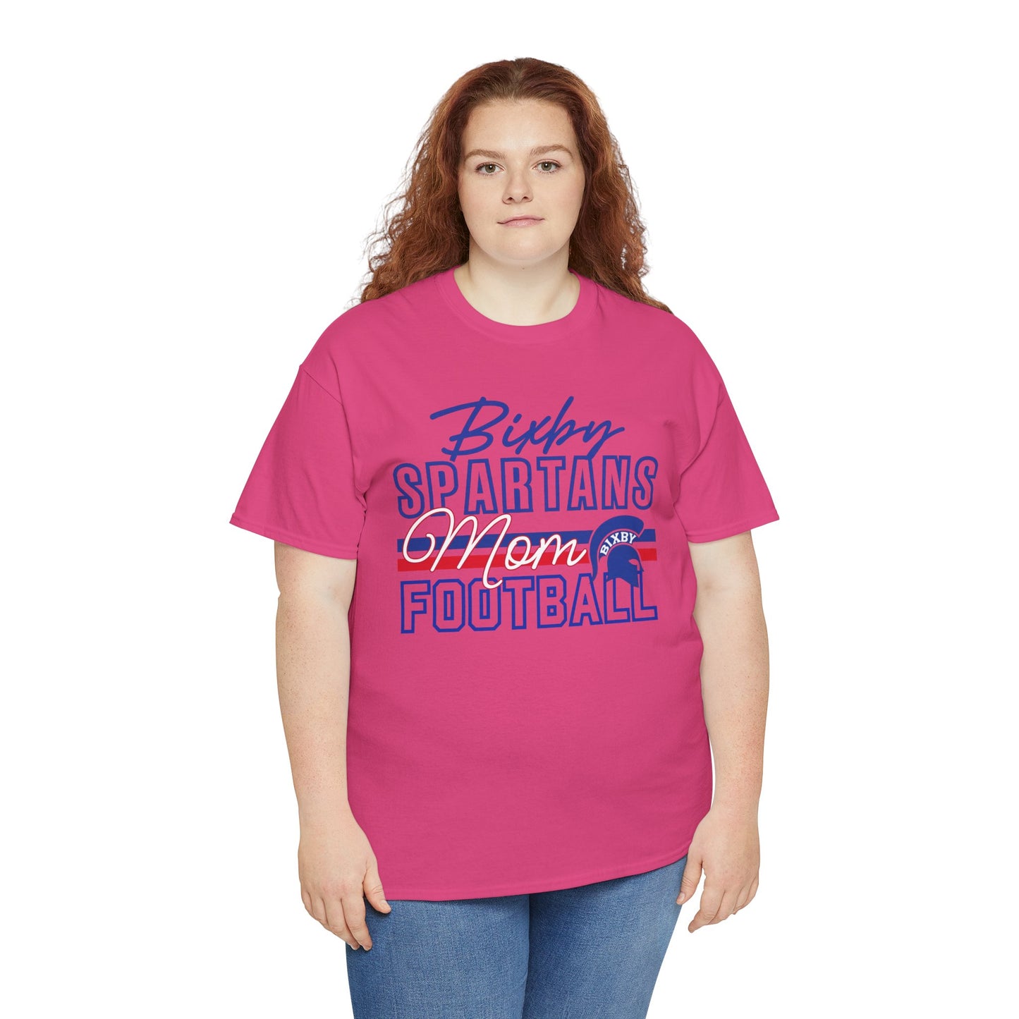 Bixby Spartans Football Mom Gildan Tee