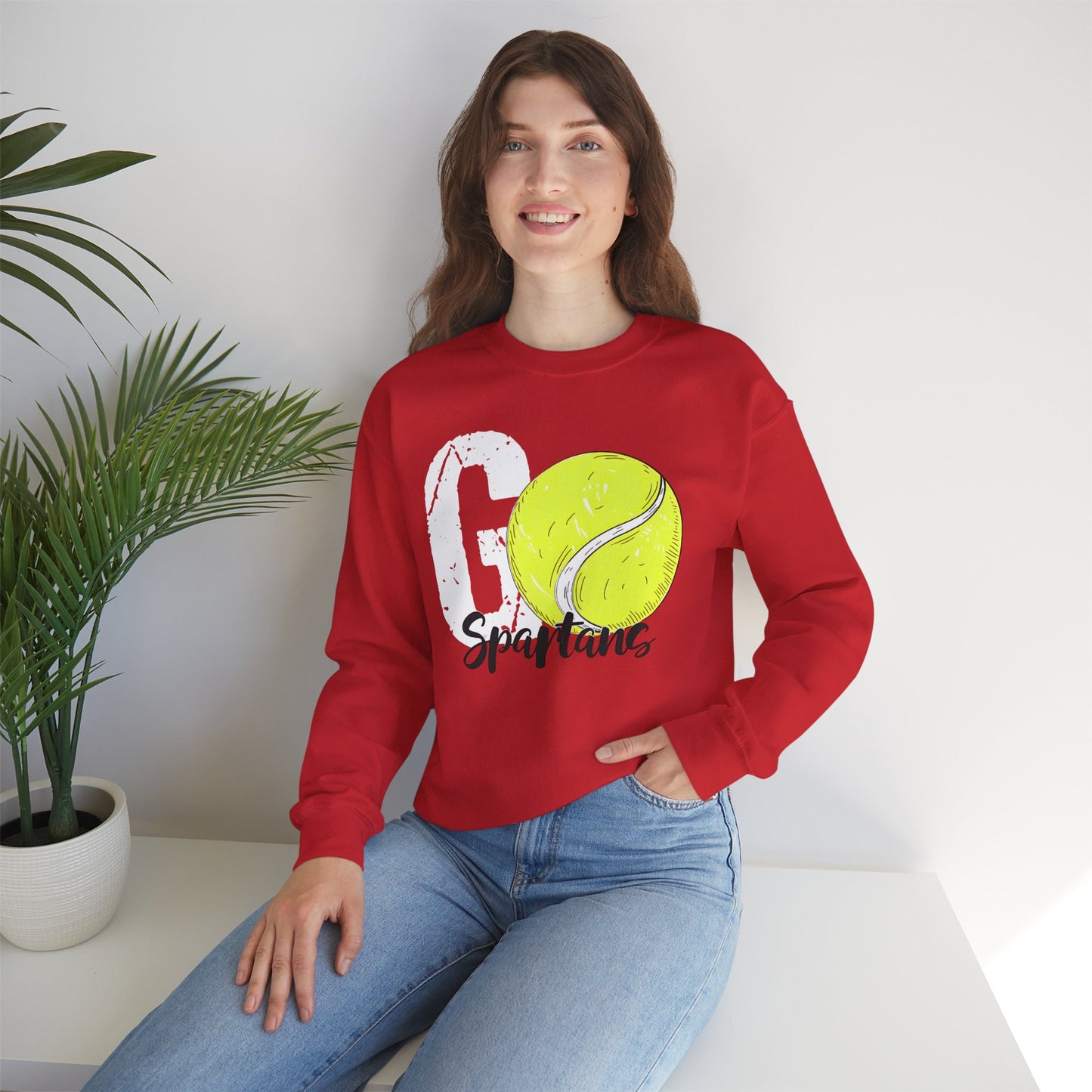 Bixby Spartan Tennis Gildan Sweatshirt