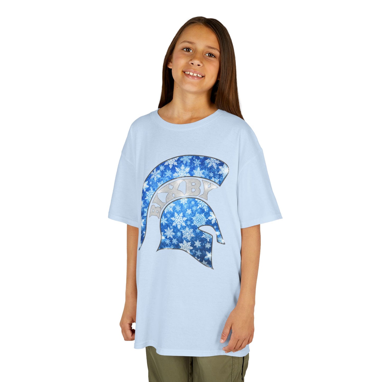 Bixby Spartan Winterfrost Youth Gildan Tee