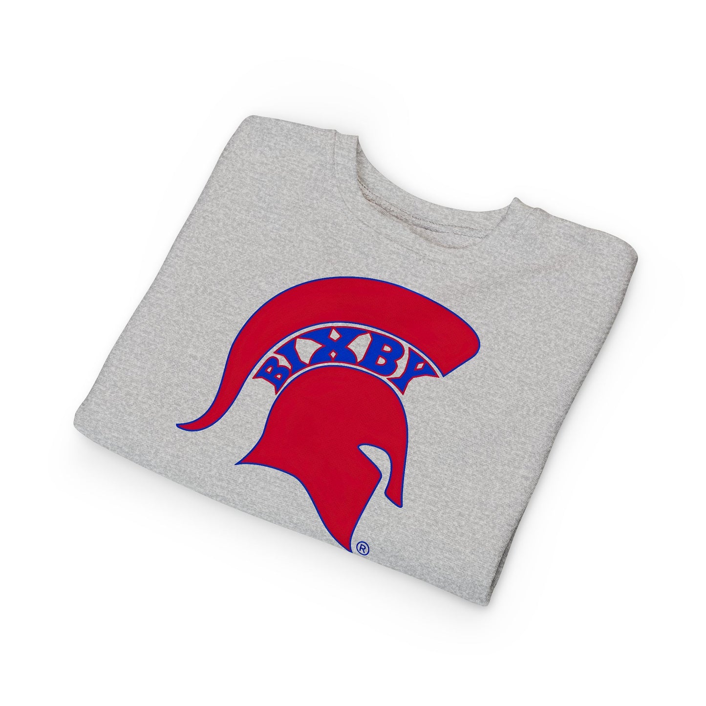 Bixby Spartan Red Logo Toddler Rabbit Skins Sweatshirt