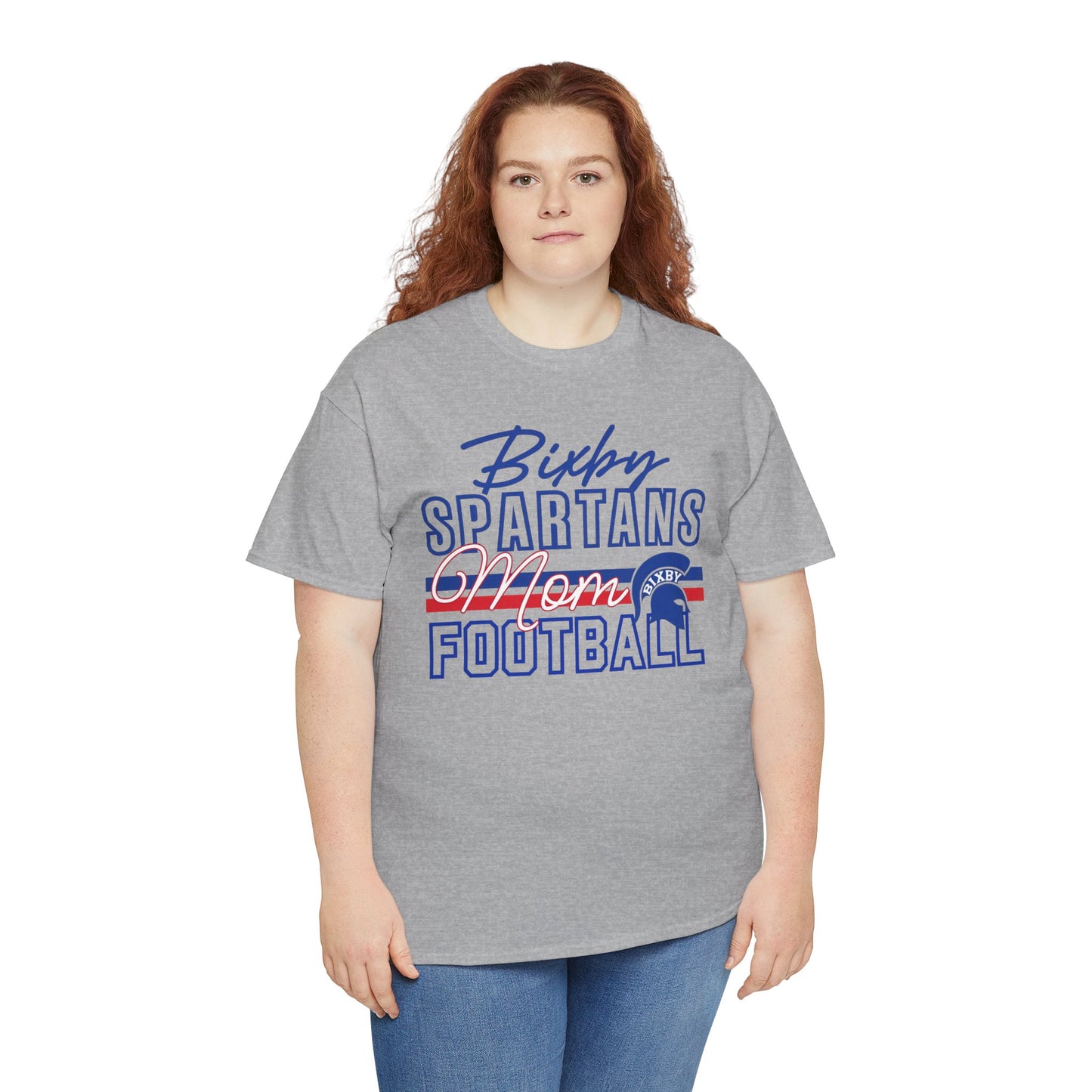 Bixby Spartans Football Mom Gildan Tee