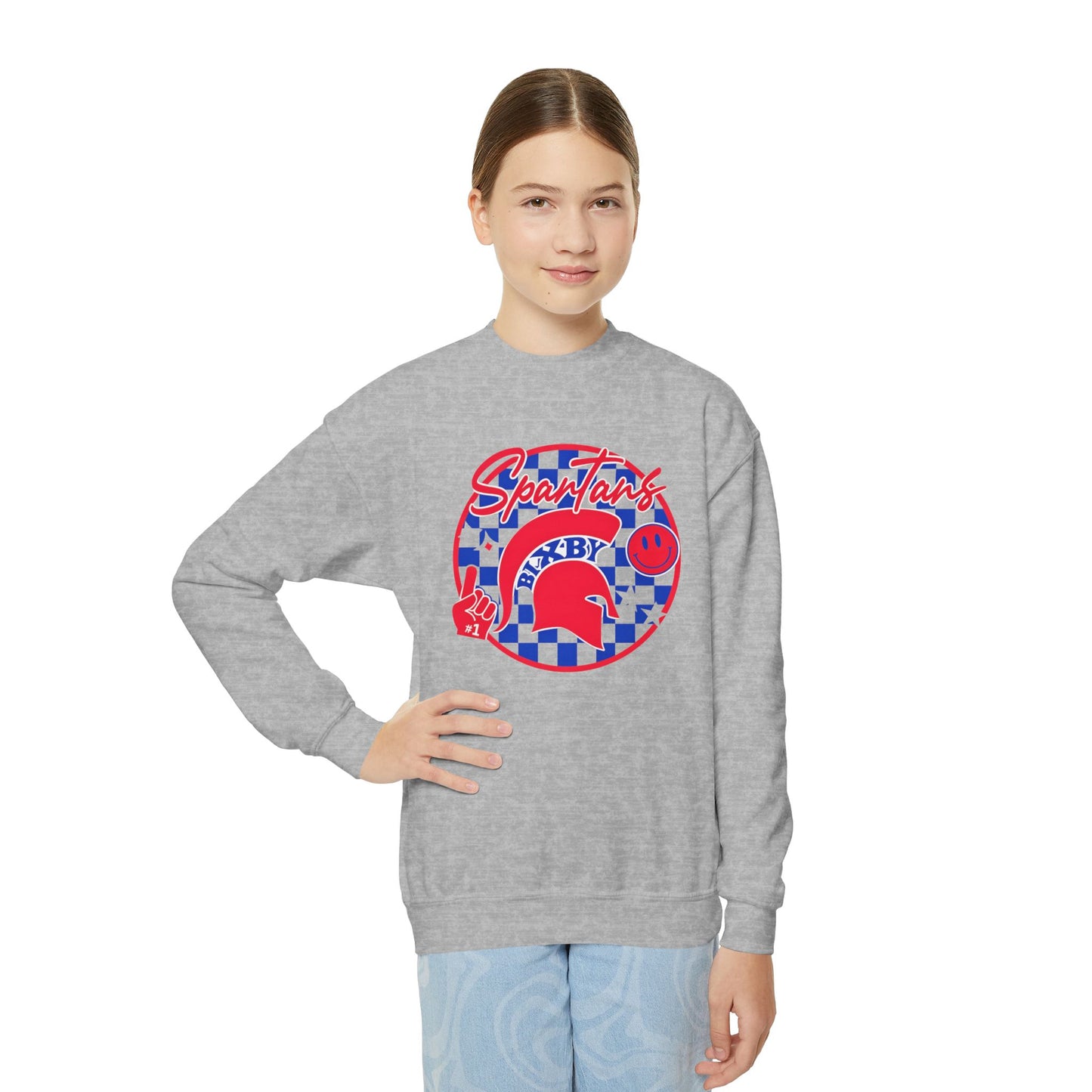 Bixby Spartan Youth Gildan Sweatshirt