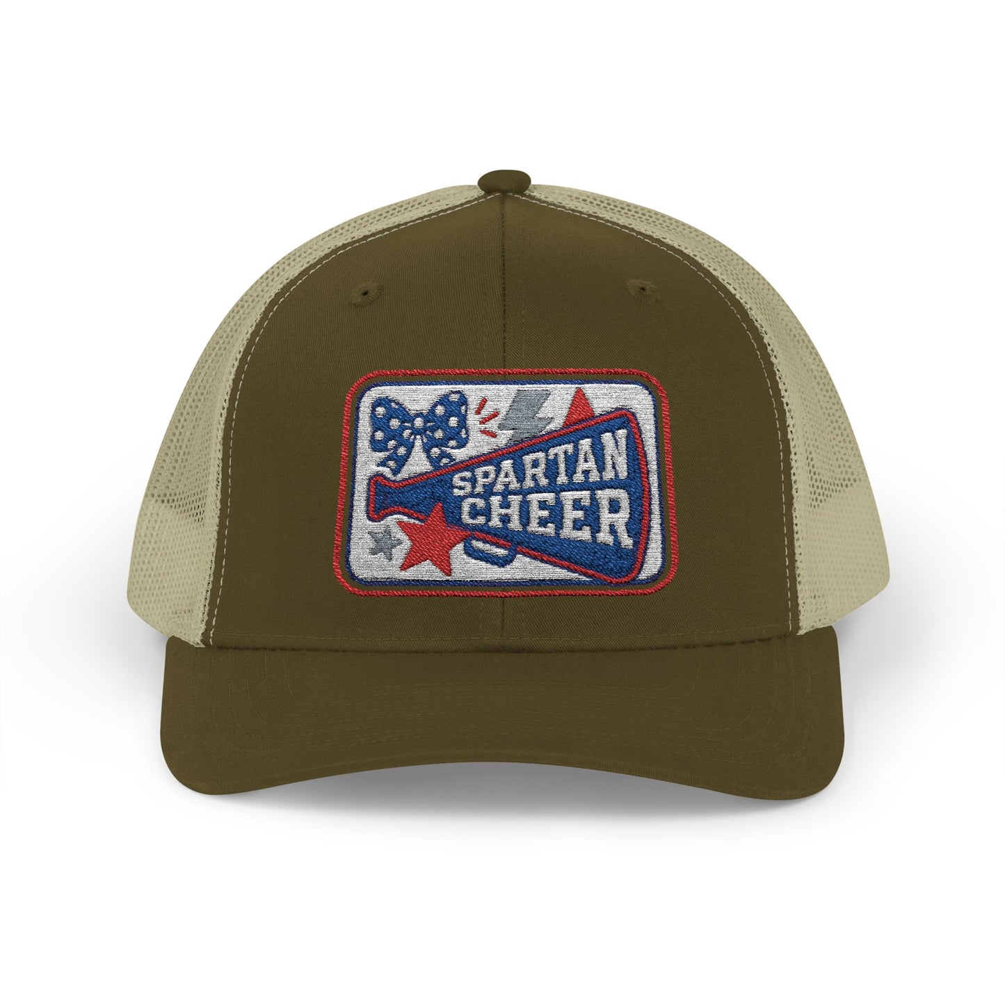Spartan Cheer Embroidered Trucker Snapback