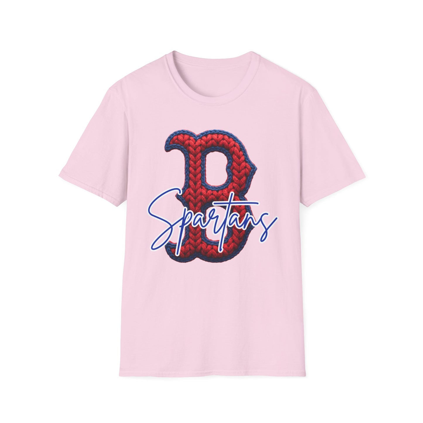 Spartans Script 'B' Logo Softsyle Tee
