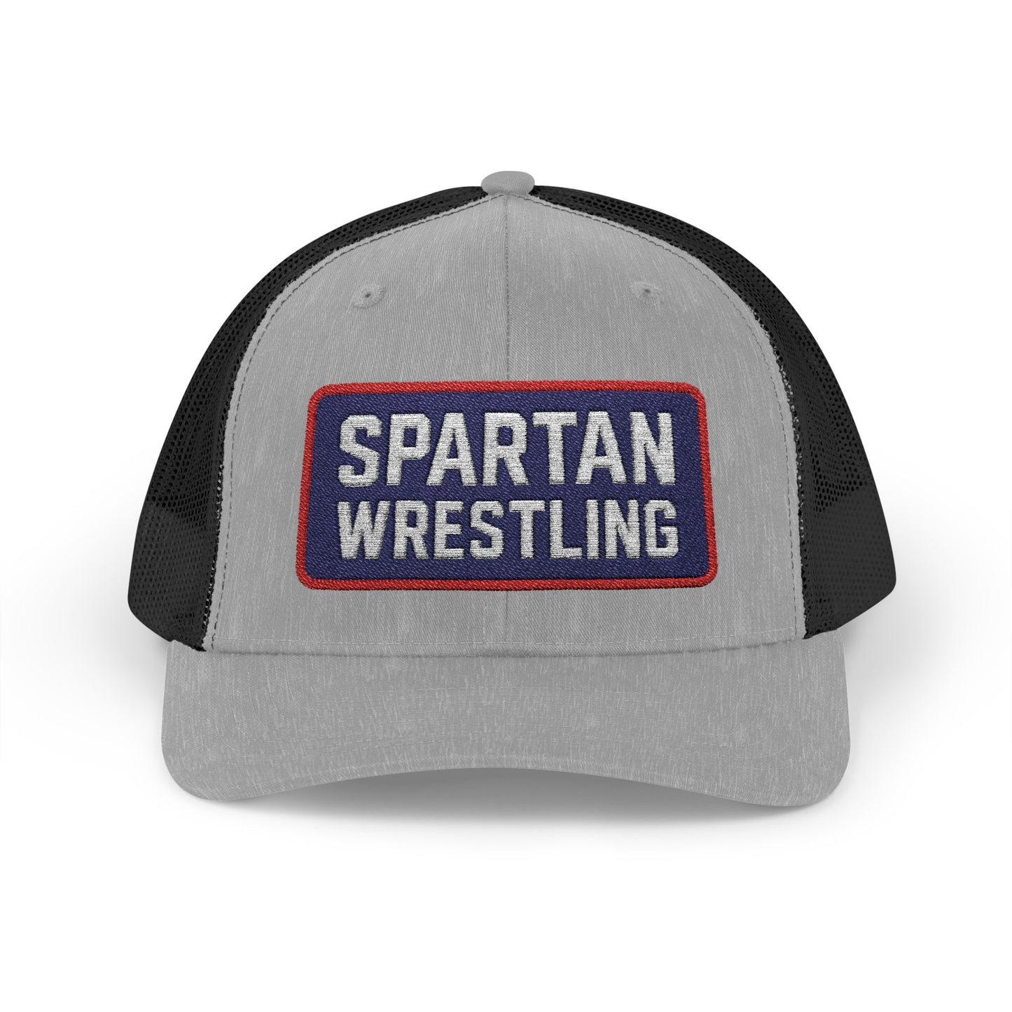 Spartan Wrestling Embroidered Trucker Hat