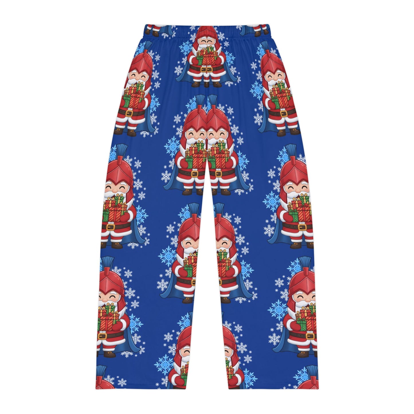 Spartan Santa Blue Men's Pajama Bottoms