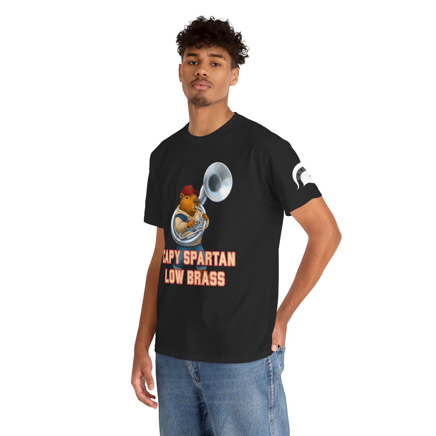 Capy Spartan Low Brass Gildan Tee