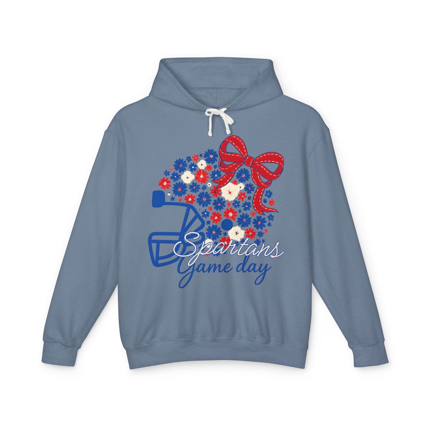 Spartans Floral Helmet Premium Comfort Colors Hoodie