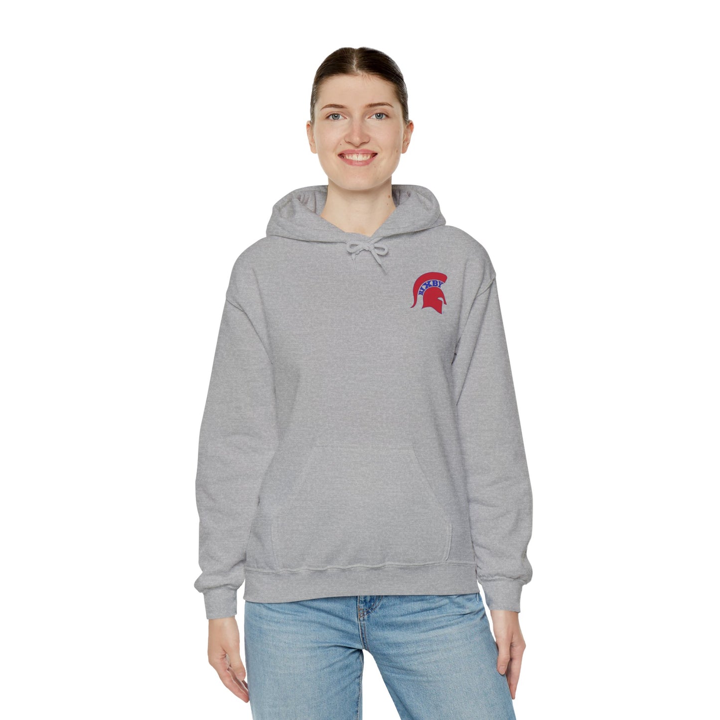 Spartan Soccer Club Distressed Crest Gildan Hoodie