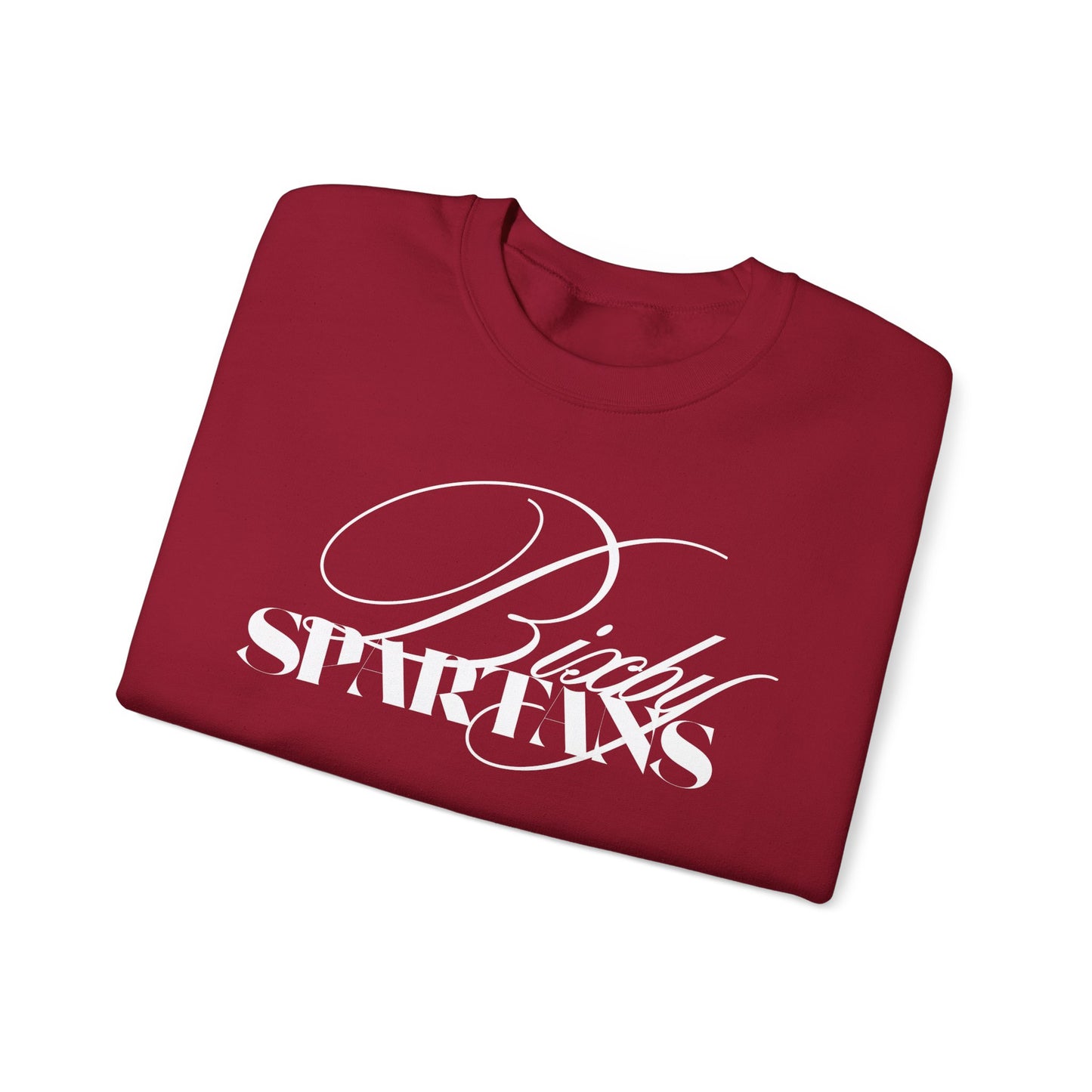 Bixby Spartans Cursive Gildan Sweatshirt
