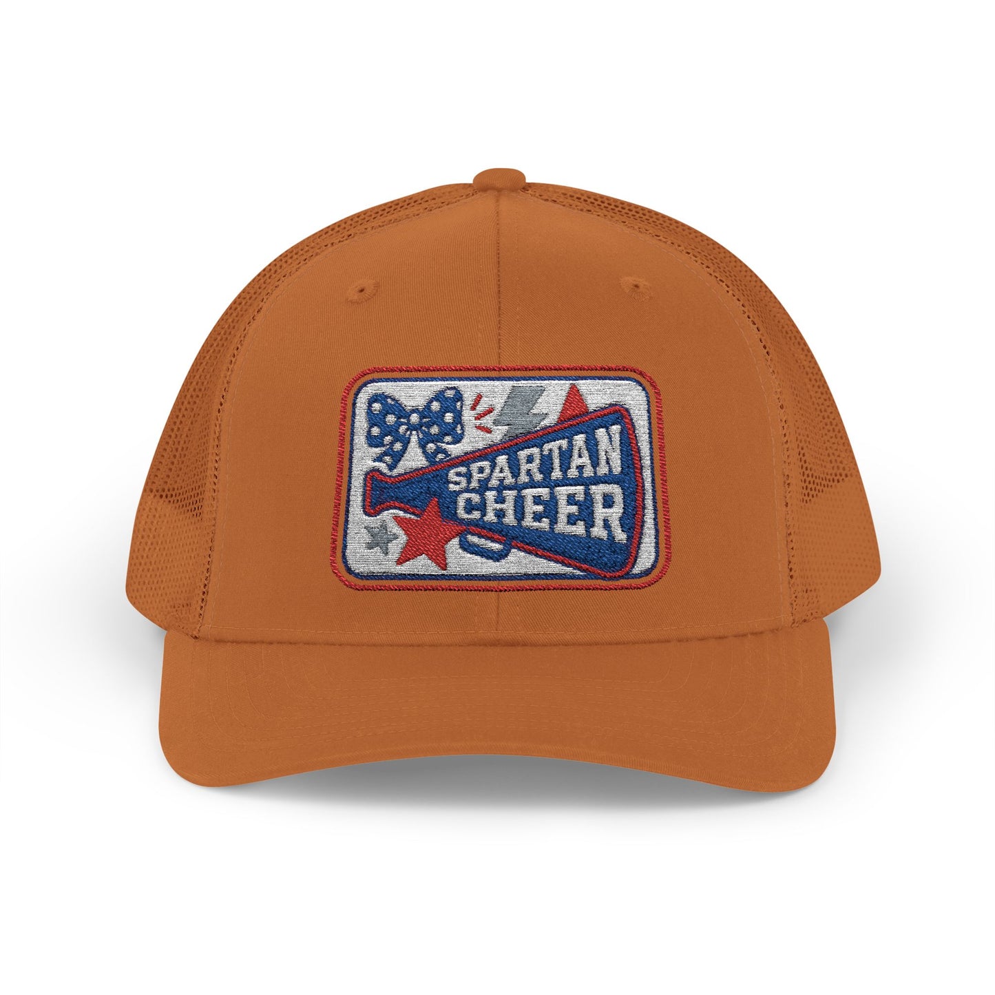 Spartan Cheer Embroidered Trucker Snapback