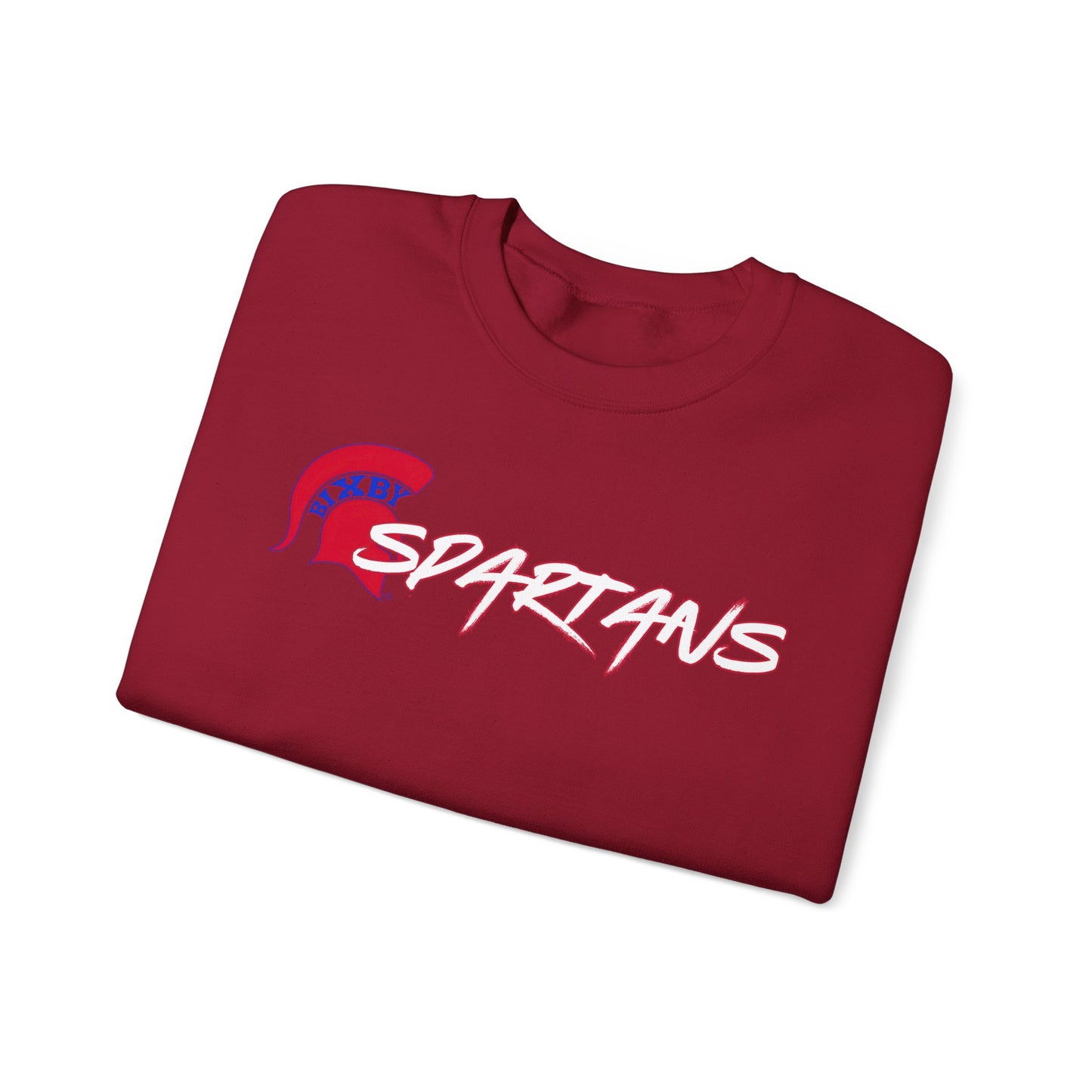 Spartans Red Logo Gildan Sweatshirt