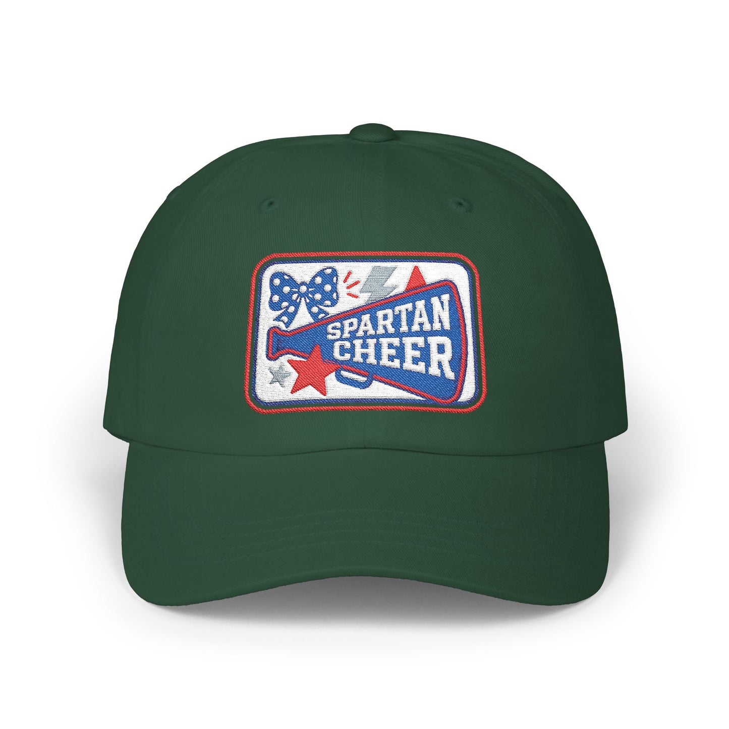 Spartan Cheer Embroidered Classic Ballcap