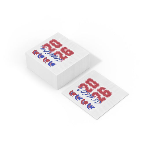 Bixby Spartan Senior Class 2026 Party Napkin