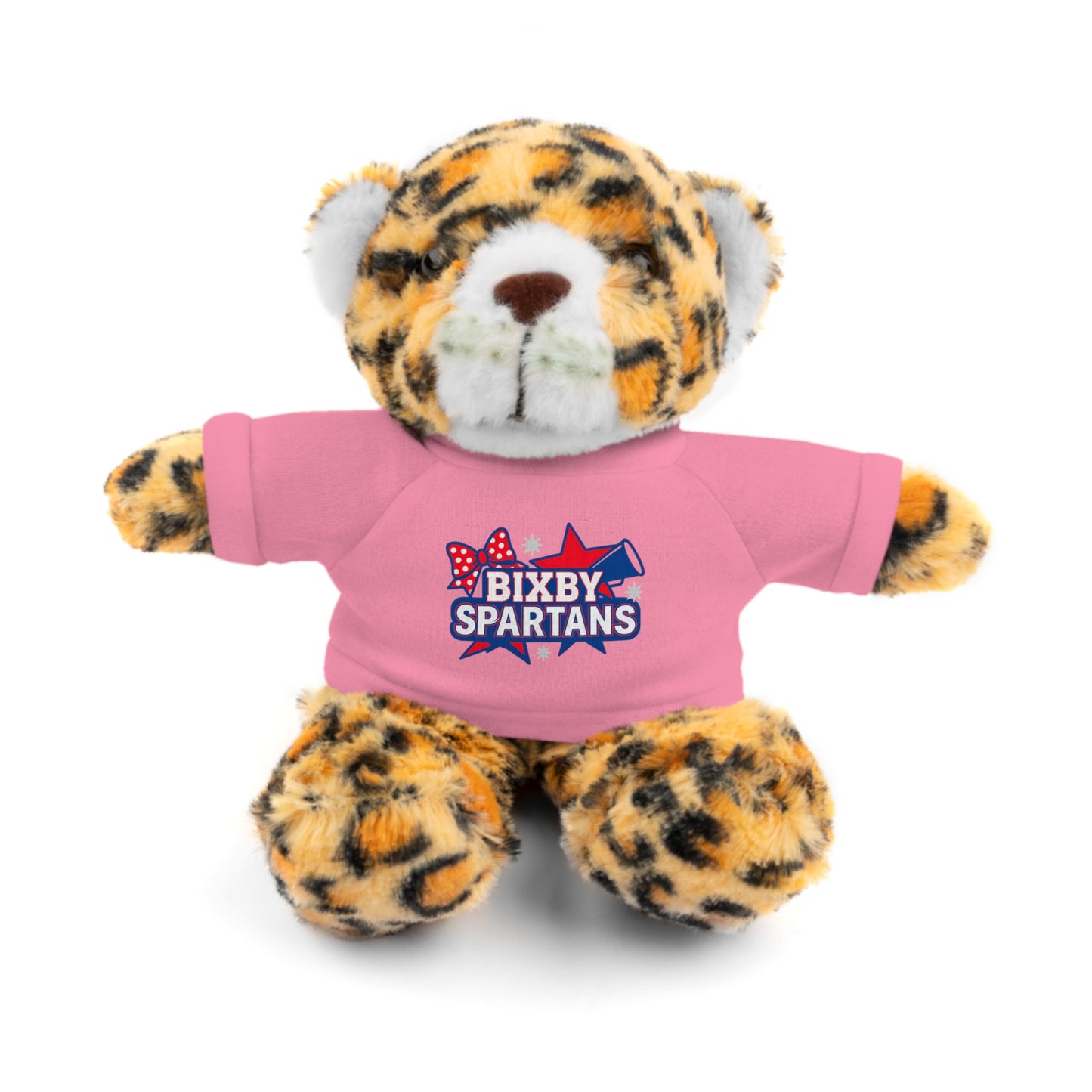 Spartan Cheer Stuffed Animal Logo