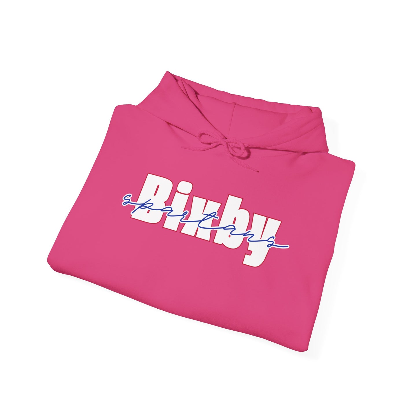 Bixby Spartans Cursive Gildan Hoodie