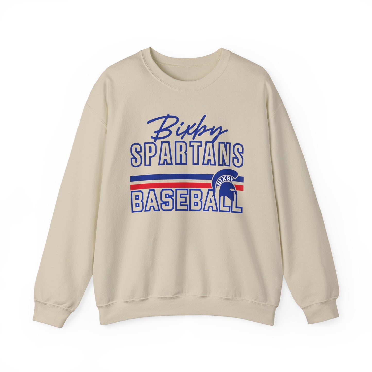 Bixby Spartans Baseball Gildan Sweatshirt