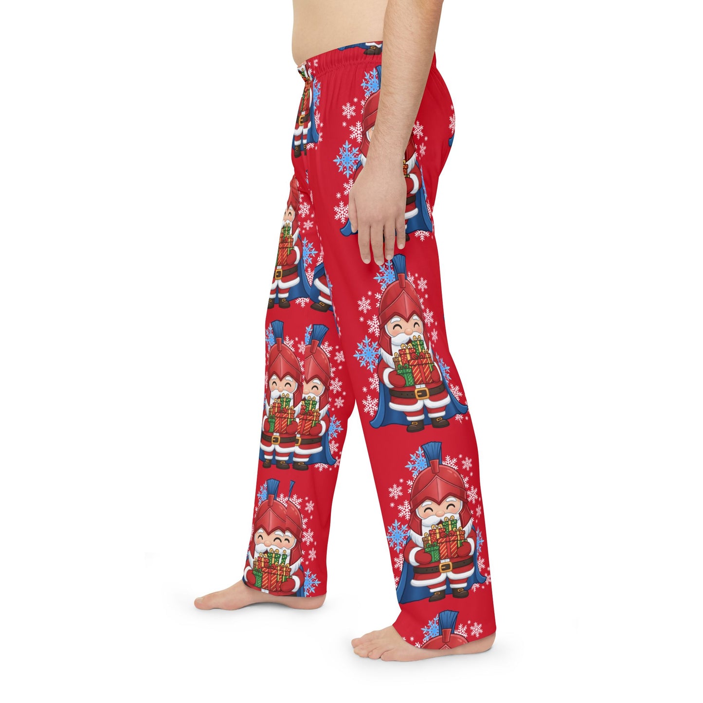 Spartan Santa Red Men's Pajama Bottoms