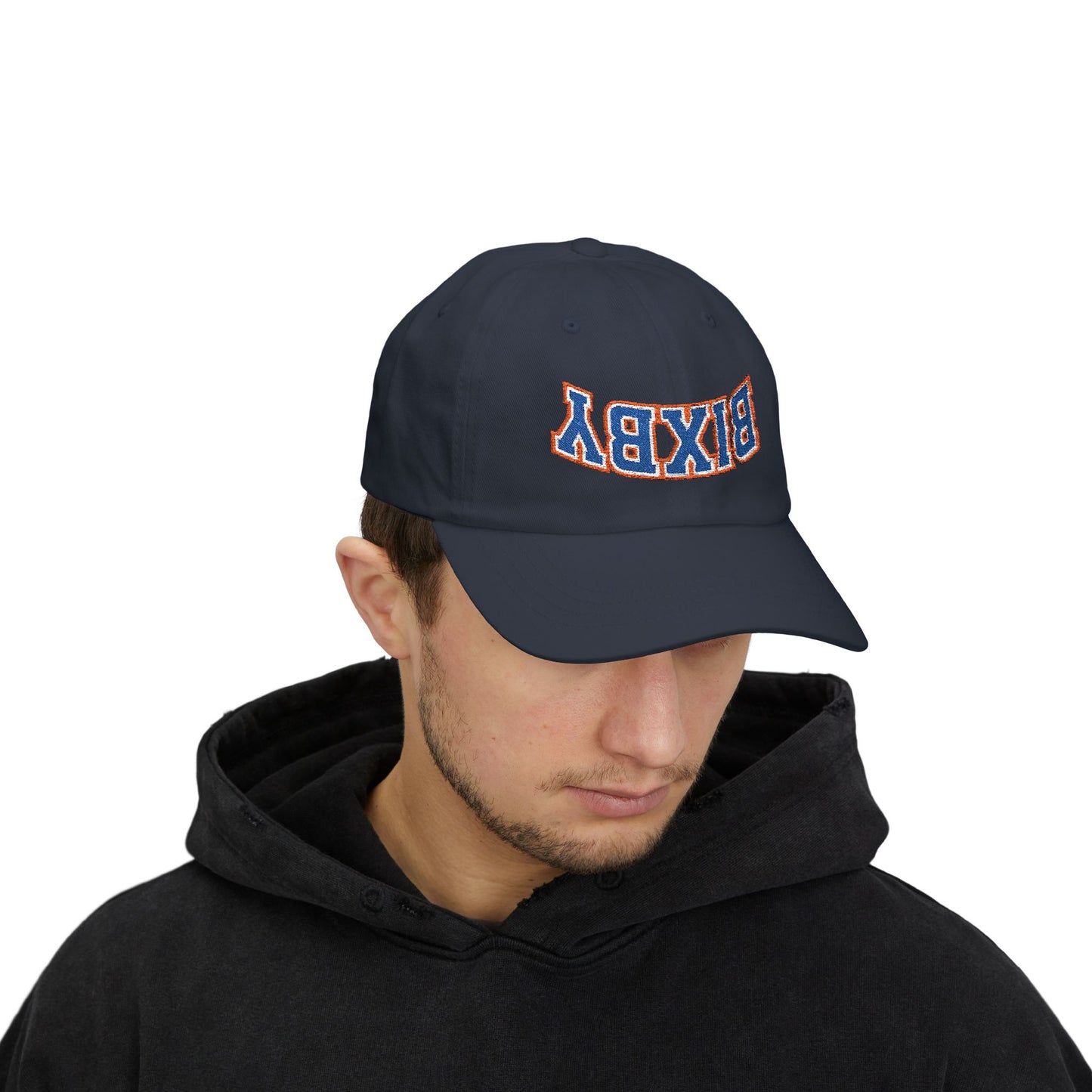 Upside-Down Bixby Embroidered Classic Ballcap