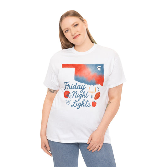 Friday Night Lights Bixby OK Watercolor Gildan Tee
