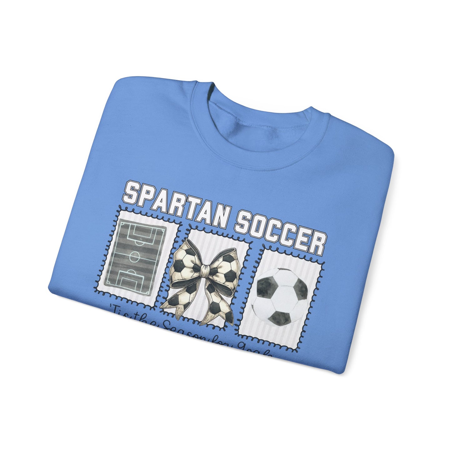 Spartan Tis The Season For Goals Gildan Sweatshirt