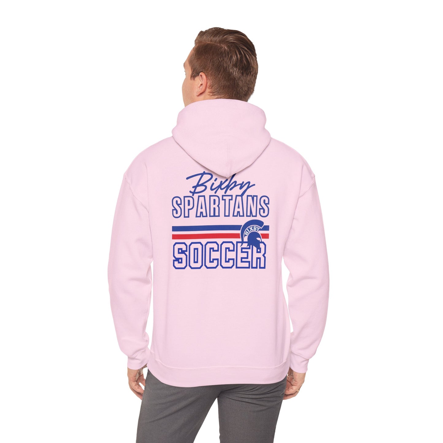 Bixby Spartans Soccer Gildan Hoodie