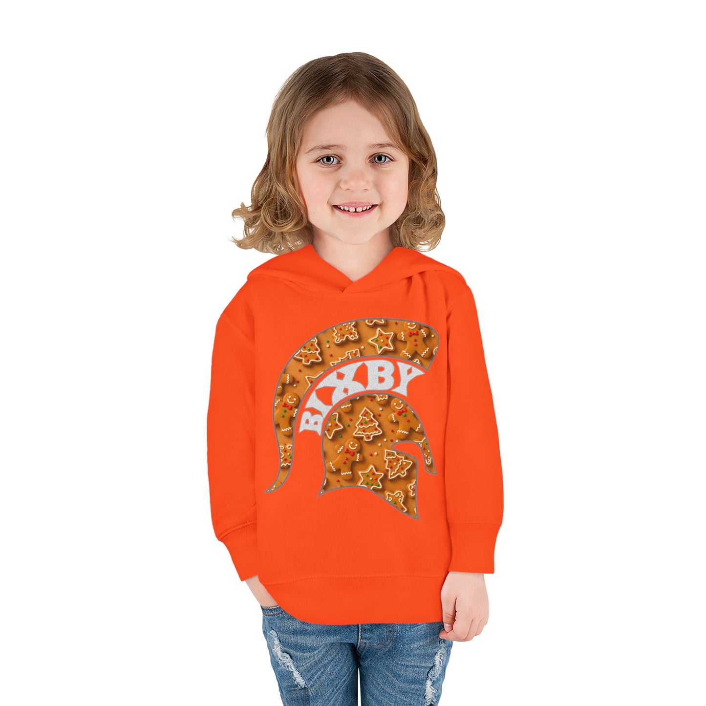 Bixby Spartans Gingerbread Toddler Rabbit Skins Sweatshirt