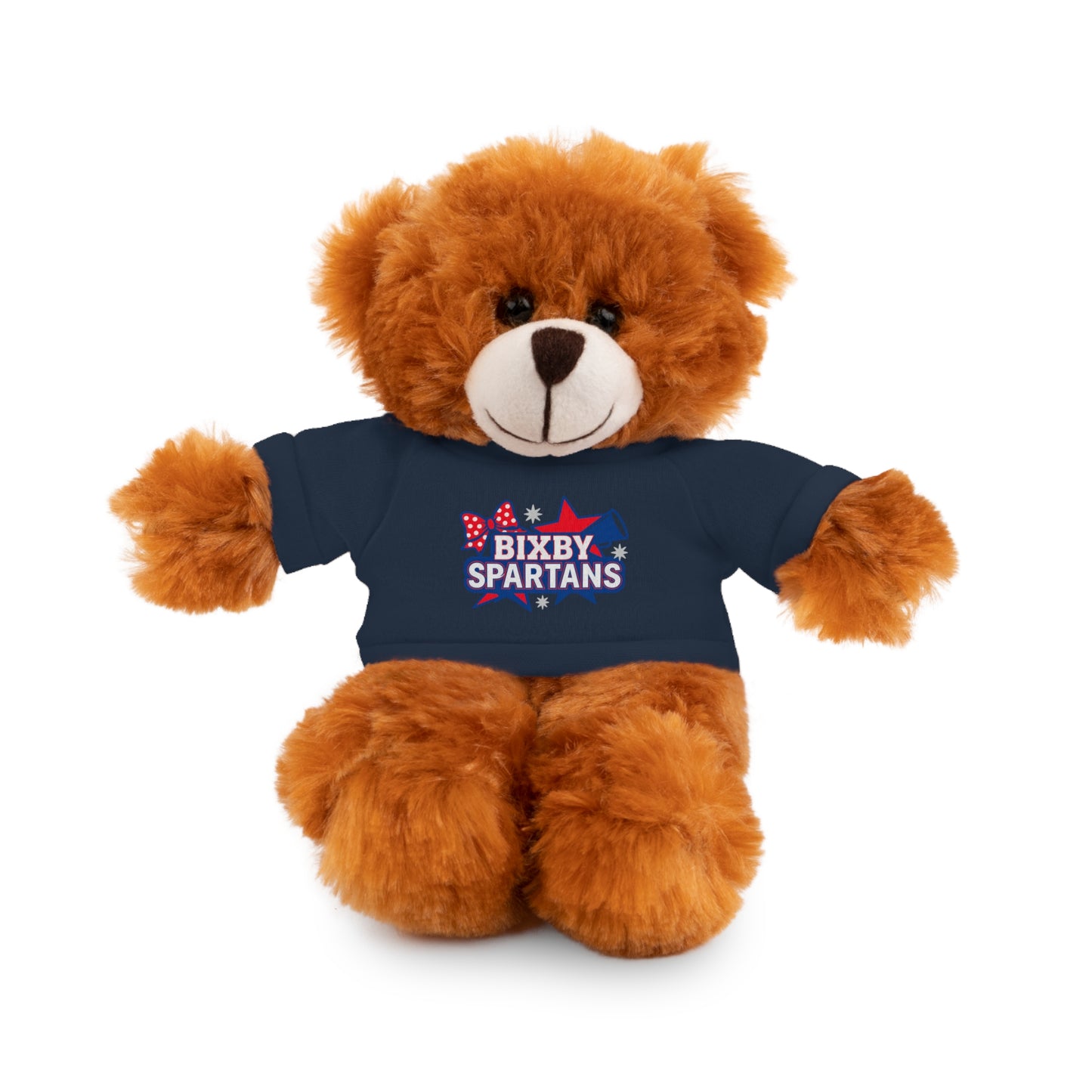 Spartan Cheer Stuffed Animal Logo