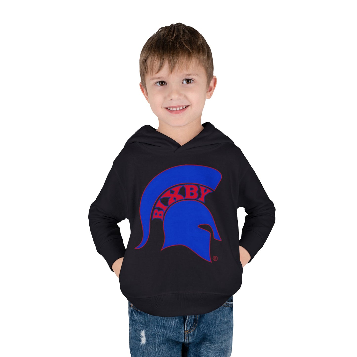 Bixby Blue Logo Toddler Rabbit Skins Sweatshirt
