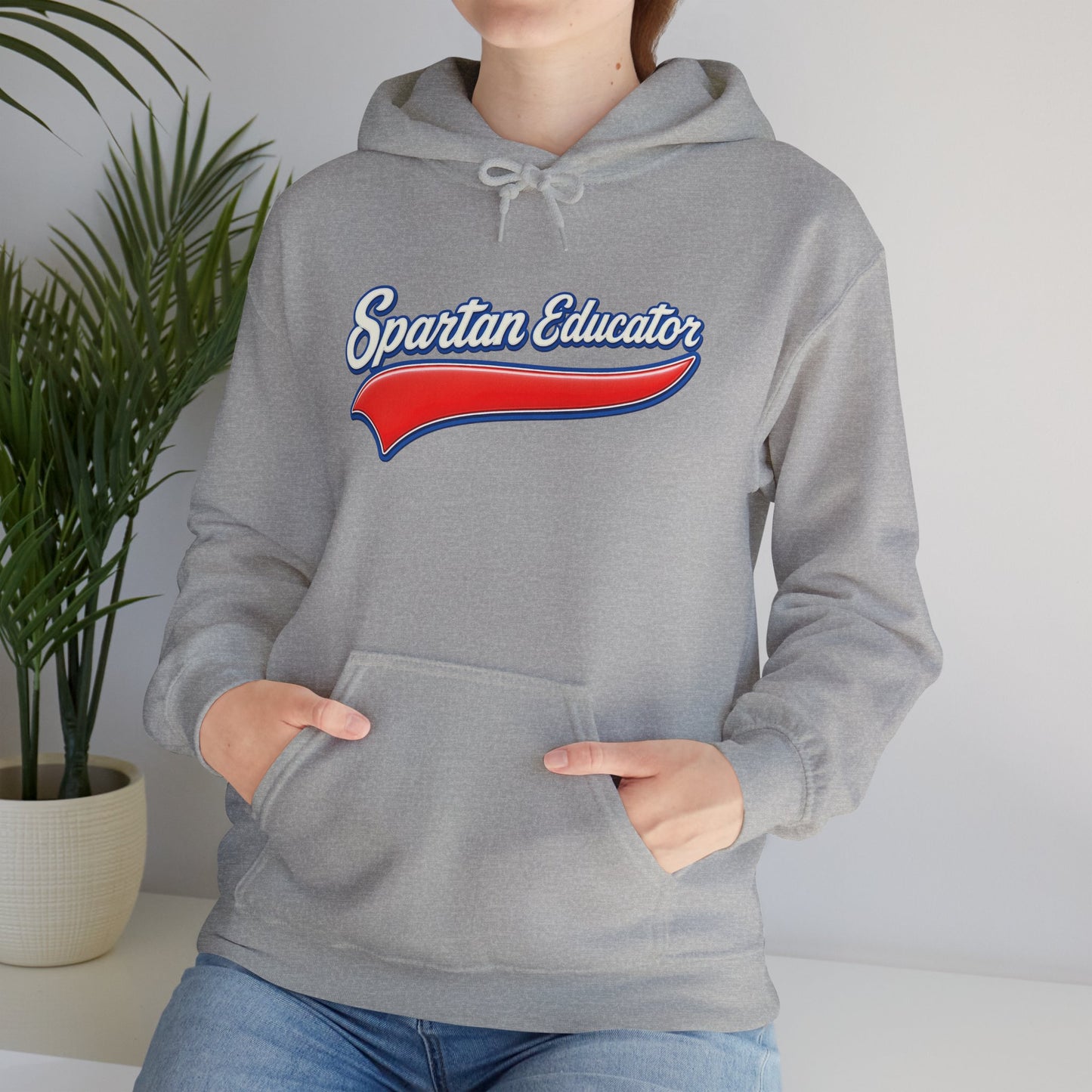 Spartan Educator Design Gildan Hoodie