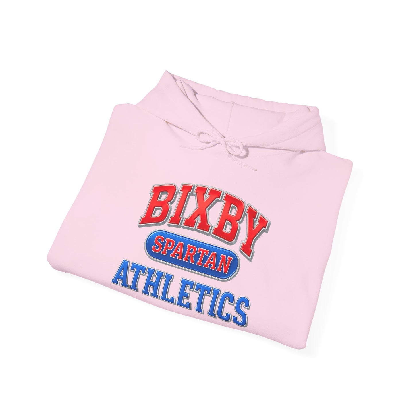 Bixby Spartan Athletics Metallic Gildan Hoodie