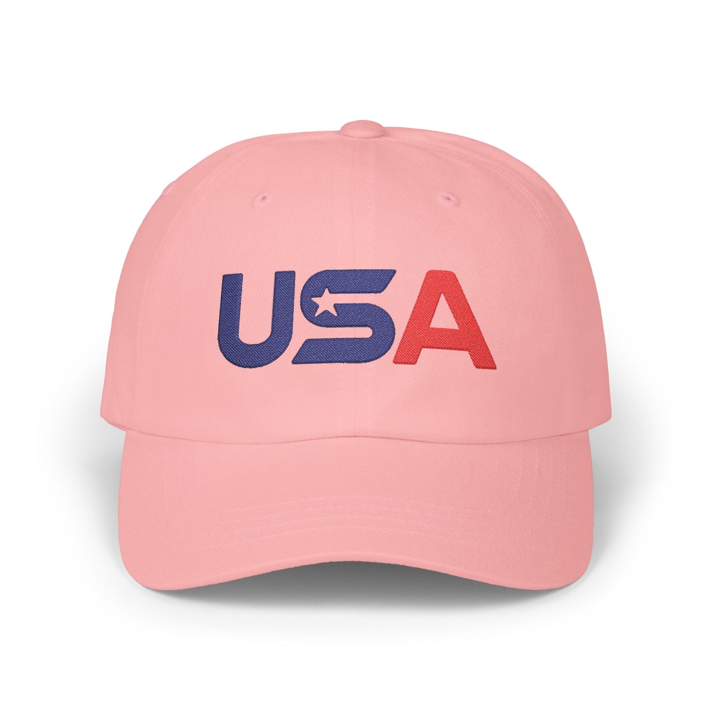 Patriotic USA Embroidered Classic Ballcap