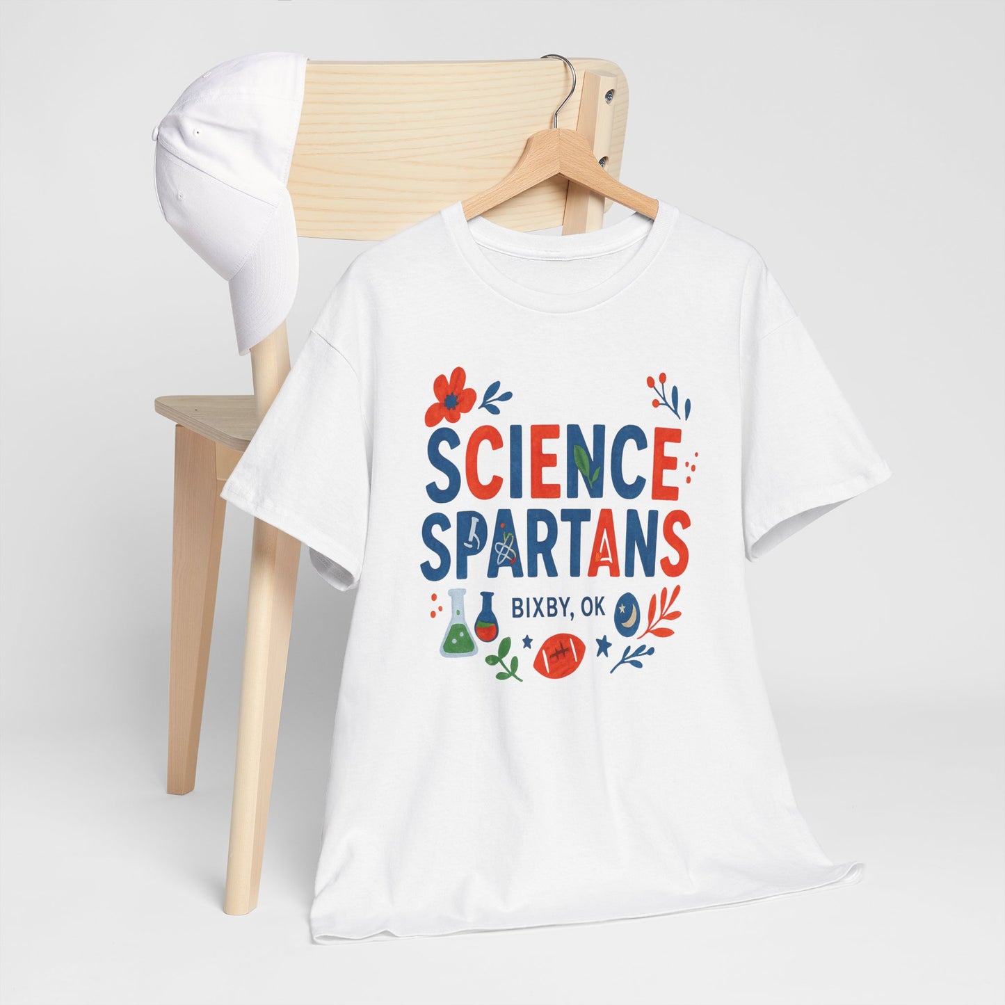 Floral Science Spartan Gildan Tee