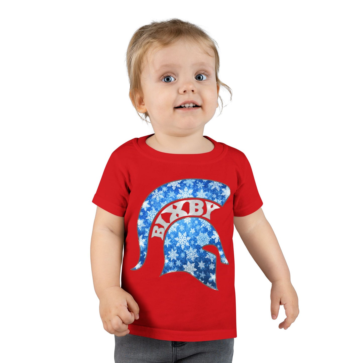 Bixby Spartan Winterfrost Toddler Gildan Tee