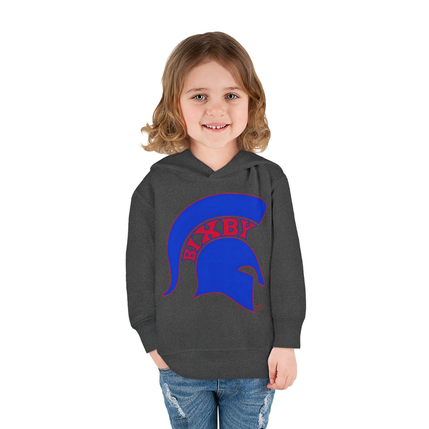 Bixby Blue Logo Toddler Rabbit Skins Sweatshirt