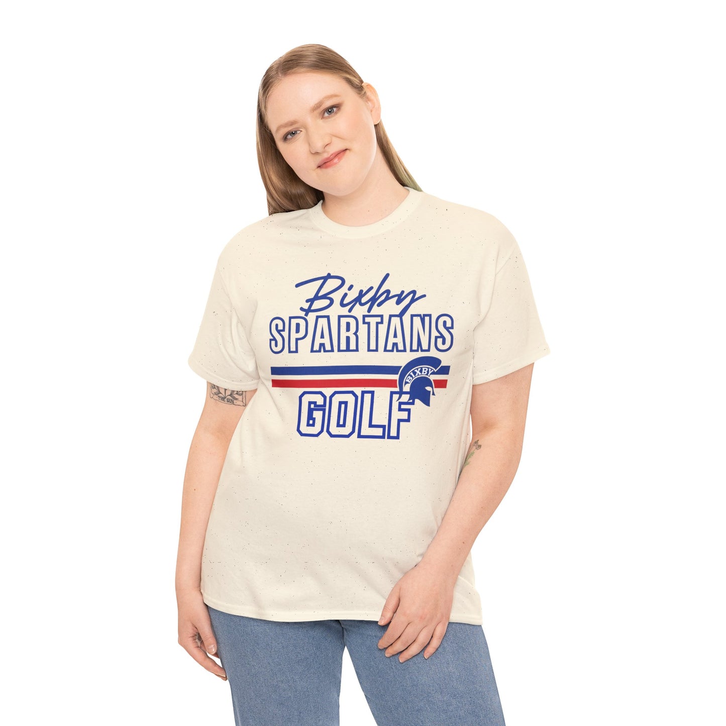 Bixby Spartans Golf Gildan Tee