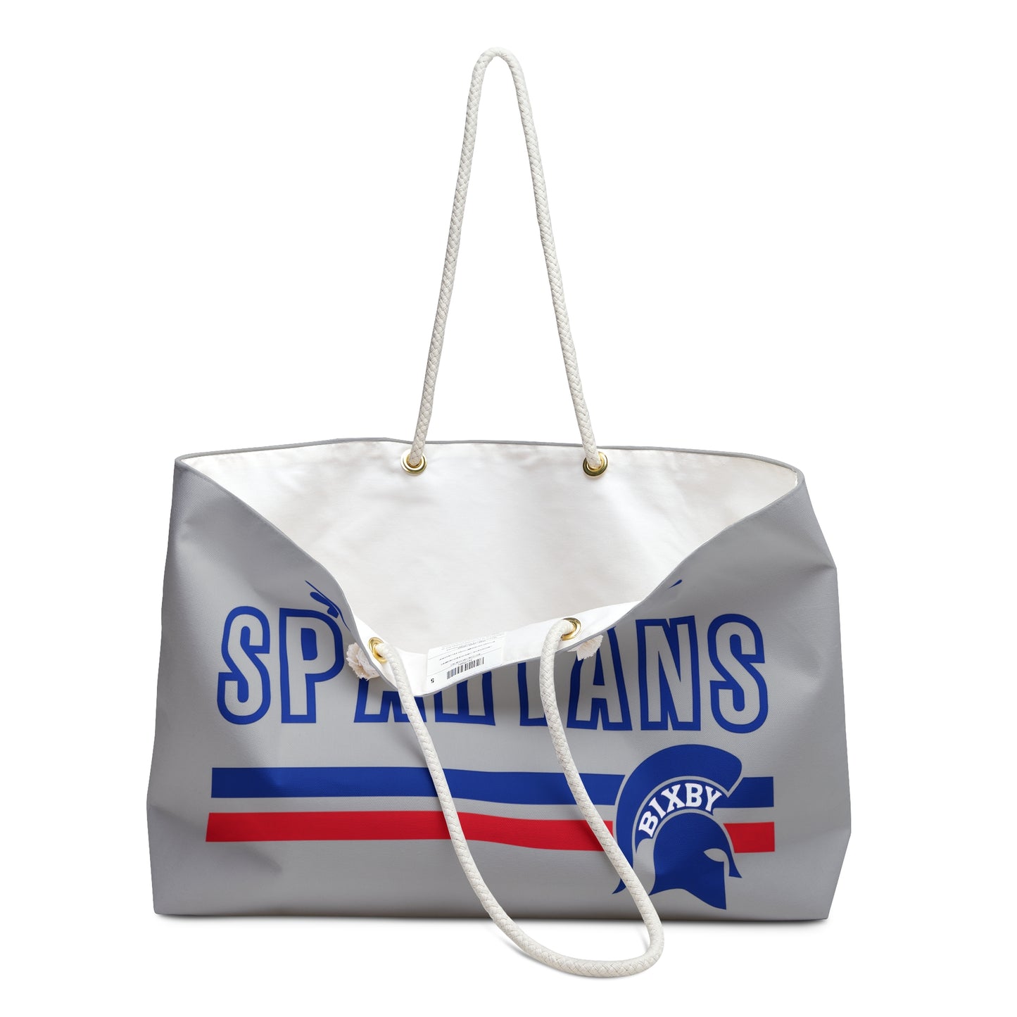 Bixby Spartans Grey Weekender Bag