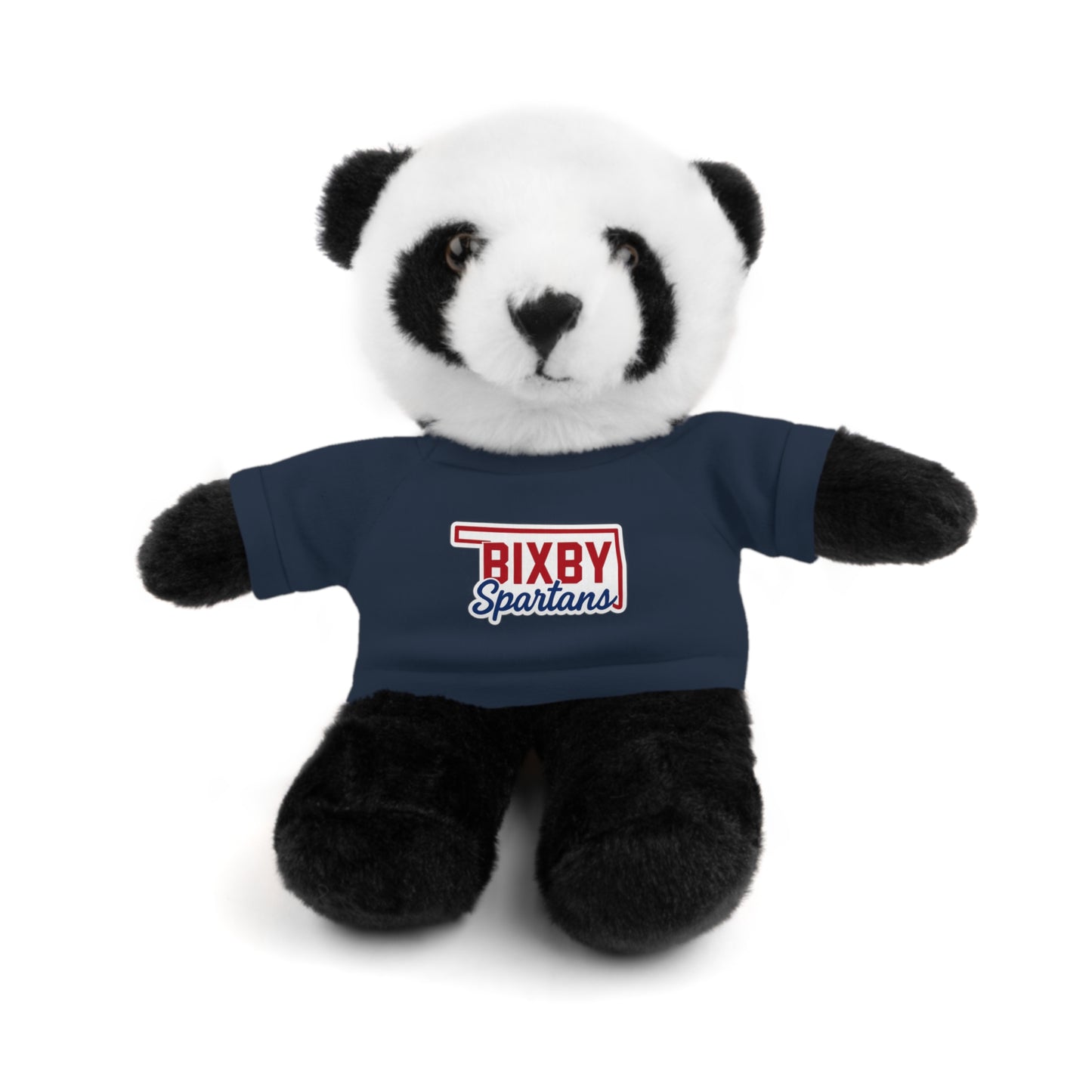 Bixby Oklahoma Spartan Stuffed Animal Logo